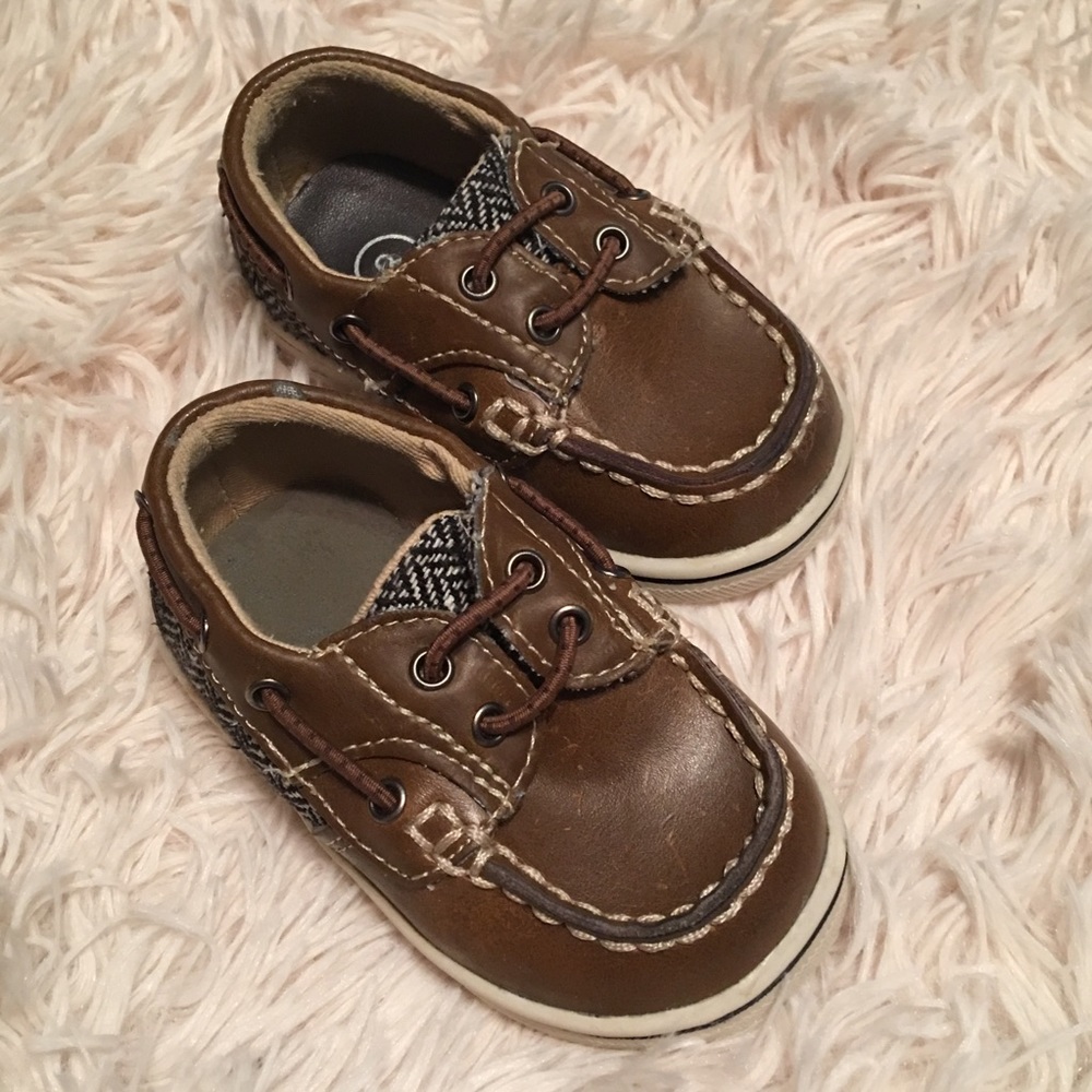 Baby Boy Brown Loafers (sz 3)